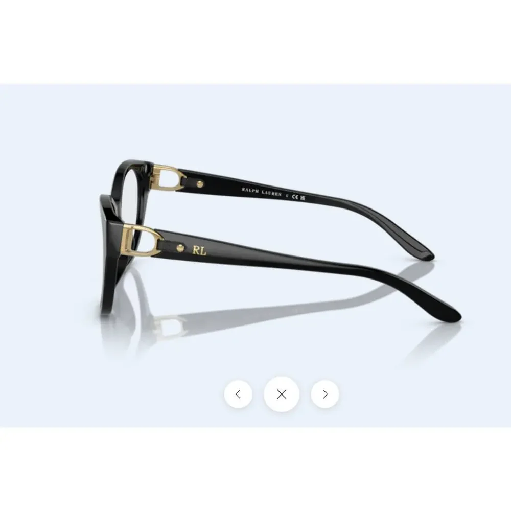 NEW Ralph by Ralph Lauren Eyeglasses RL 6235 QU 5001 Black